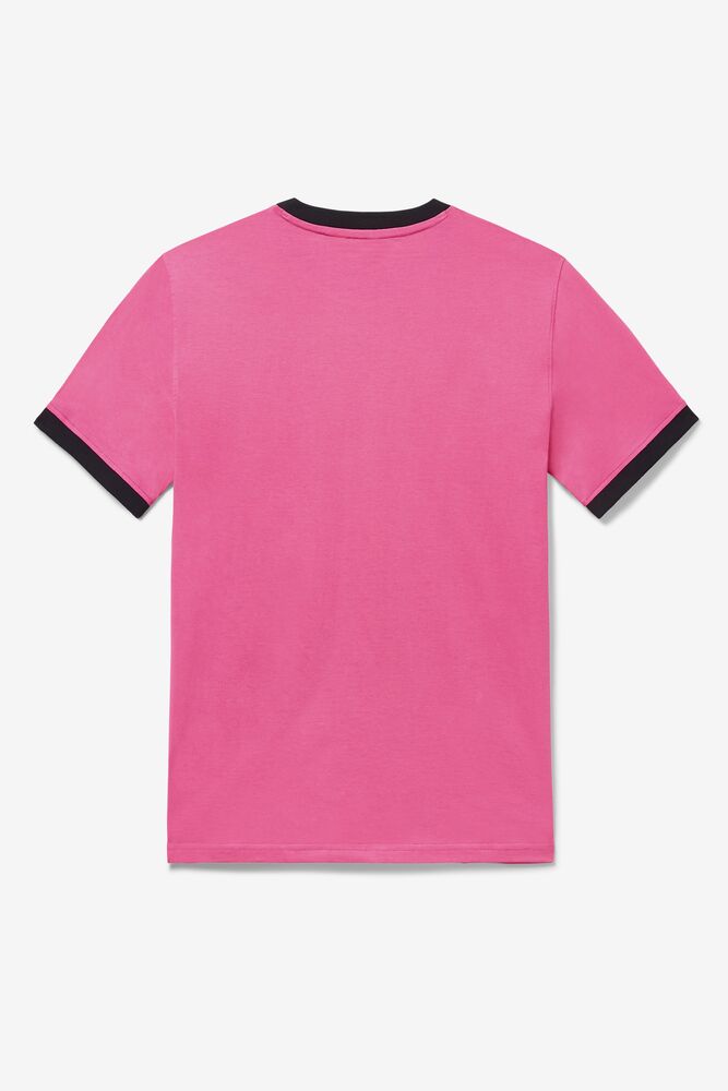 Fila Marconi Ringer Tee Rosas | KOAD83471