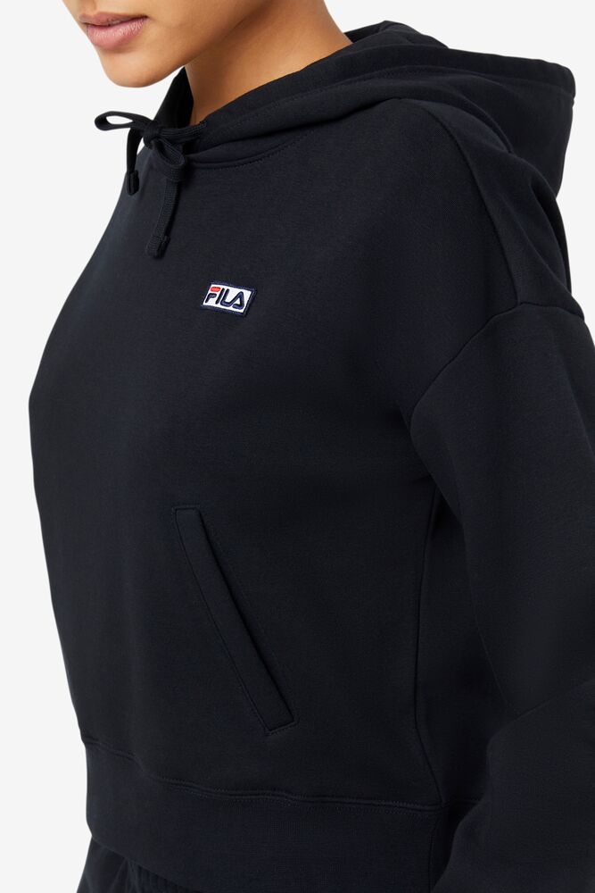 Fila Marina Hoodie Negras | JTAE28064