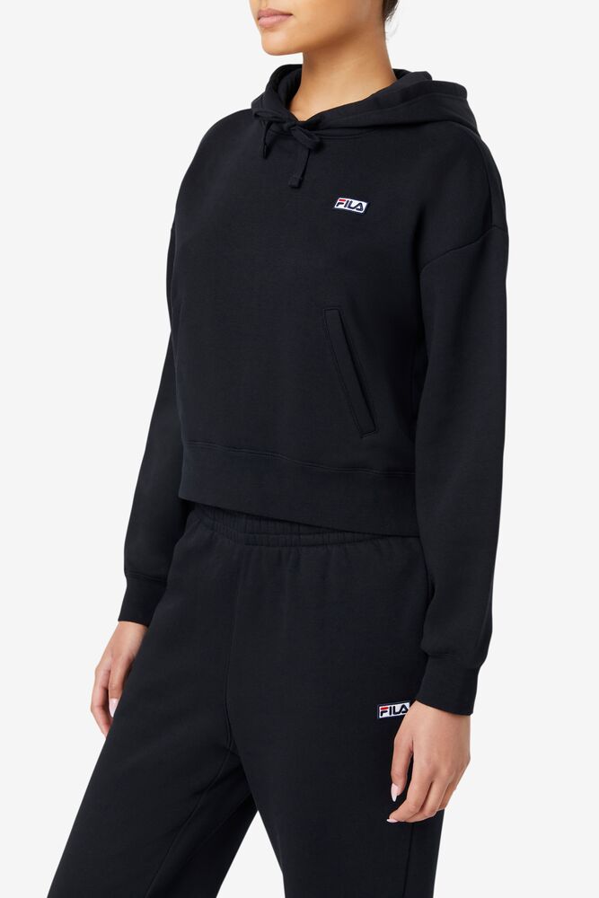 Fila Marina Hoodie Negras | JTAE28064