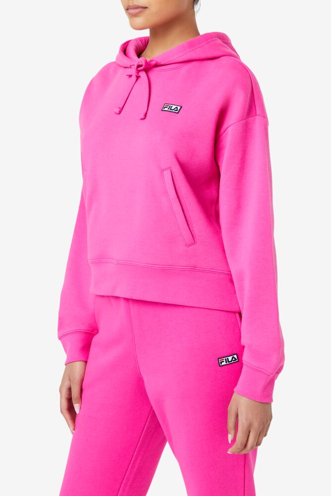 Fila Marina Hoodie Rosas | TLAN27065