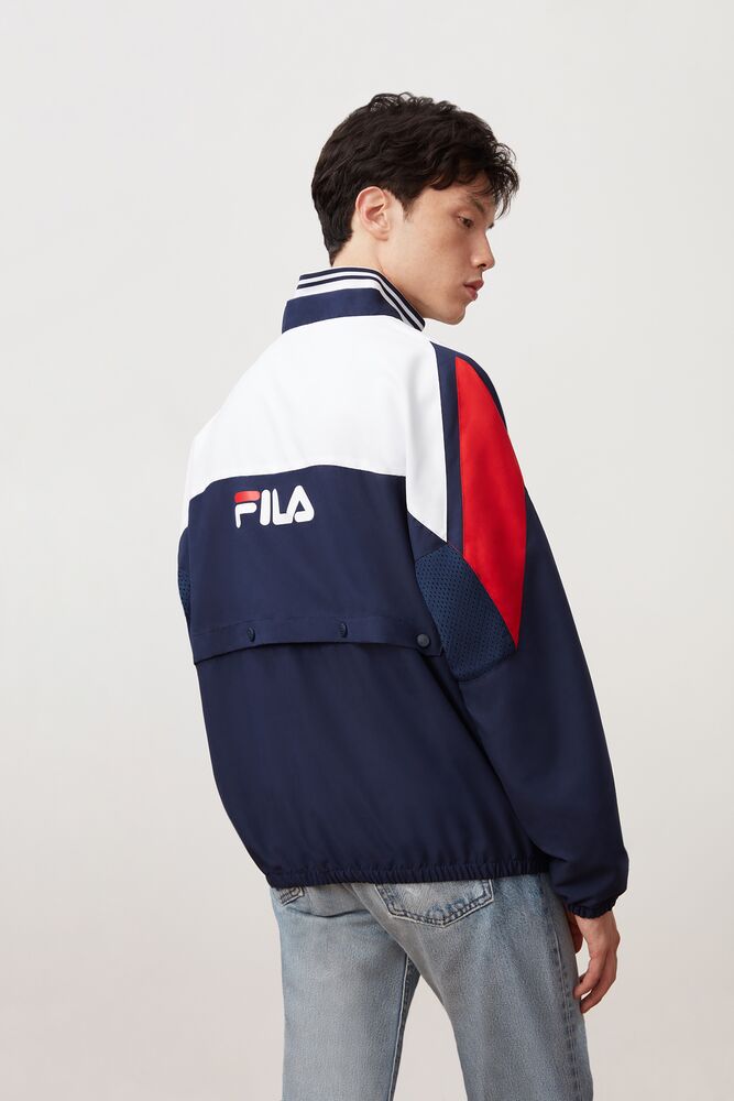 Fila Marty Windjacket Peac/Wht/Cred | VAJI49650