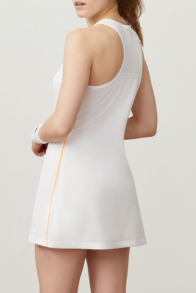 Fila Match Play Dress Wht/Opop | UKPC83094