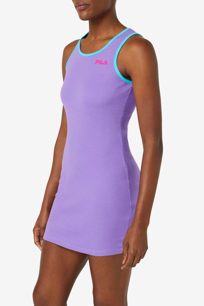 Fila Mattea Dress Moradas Rosas Azules | SUBF52089