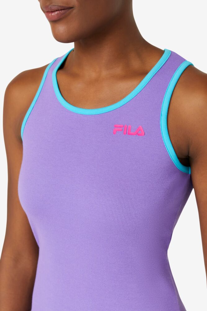 Fila Mattea Dress Moradas Rosas Azules | SUBF52089