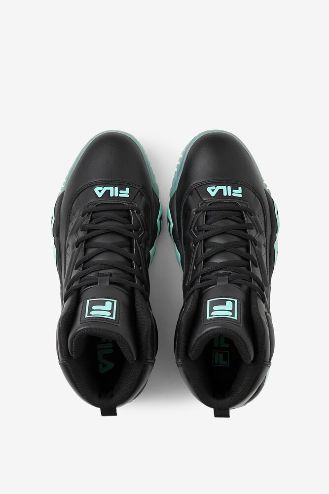 Fila Mb Gid Sneakers Negras Negras Verde Menta | QMBH41375