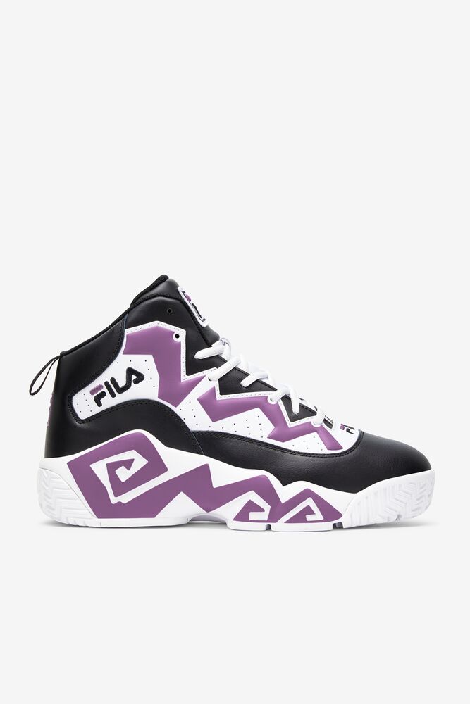 Fila Mb Sneakers Negras Blancas | GQOW21879