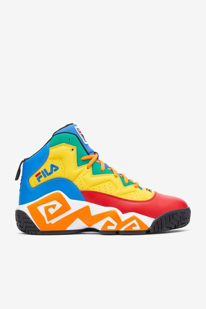 Fila Mb Sneakers Rojas Azules Limón | HXYM32479