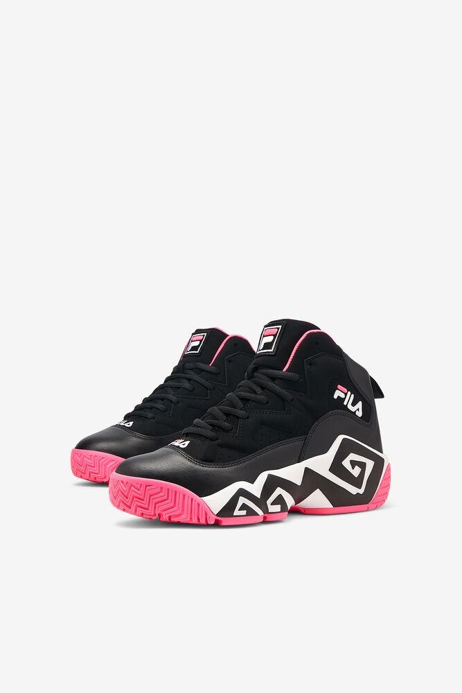 Fila Mb Tennis Shoes Negras Rosas Blancas | OQEP74803