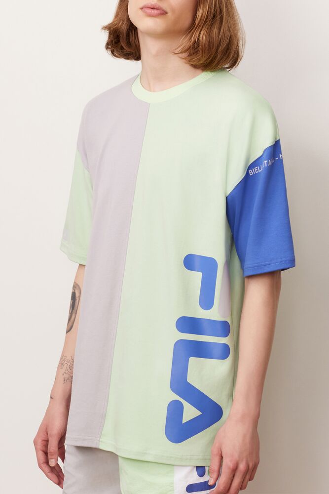 Fila Metis Tee Pgrn/Qgry/Ampb | OUNL10589