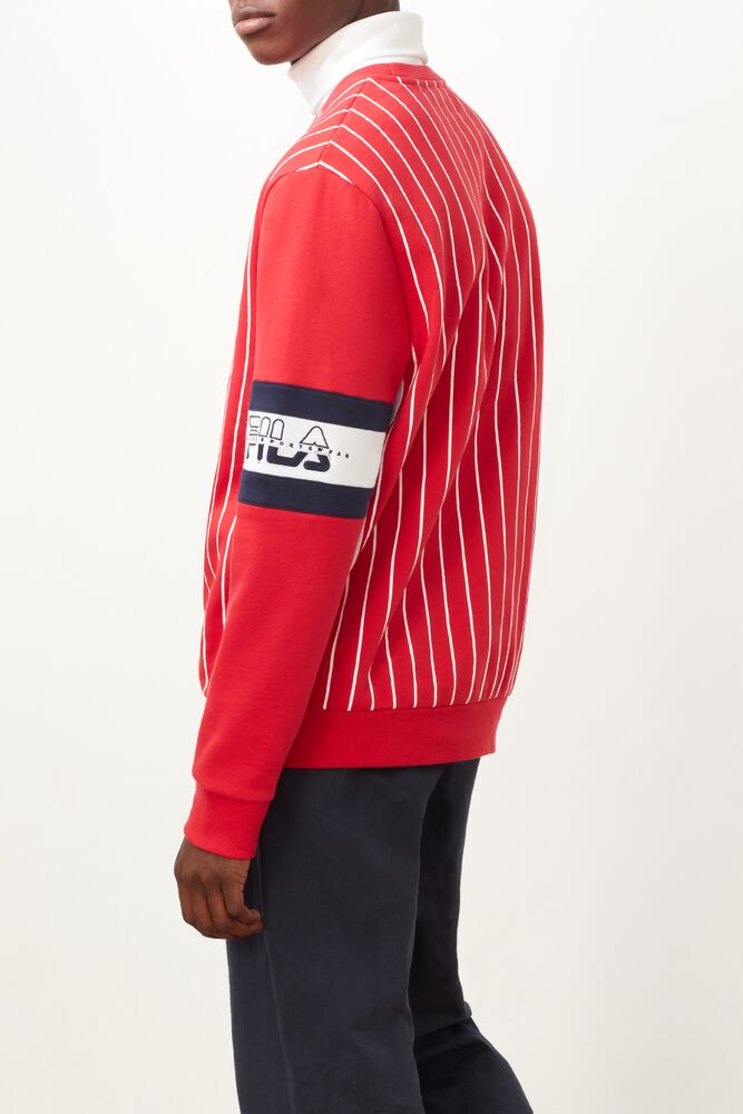 Fila Mikkel Crew Cred/Wht/Peac | FUVQ63571