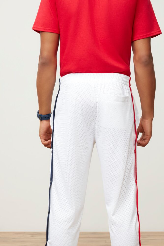 Fila Milo Tear Away Pant Wht/Peac | KUIR57190