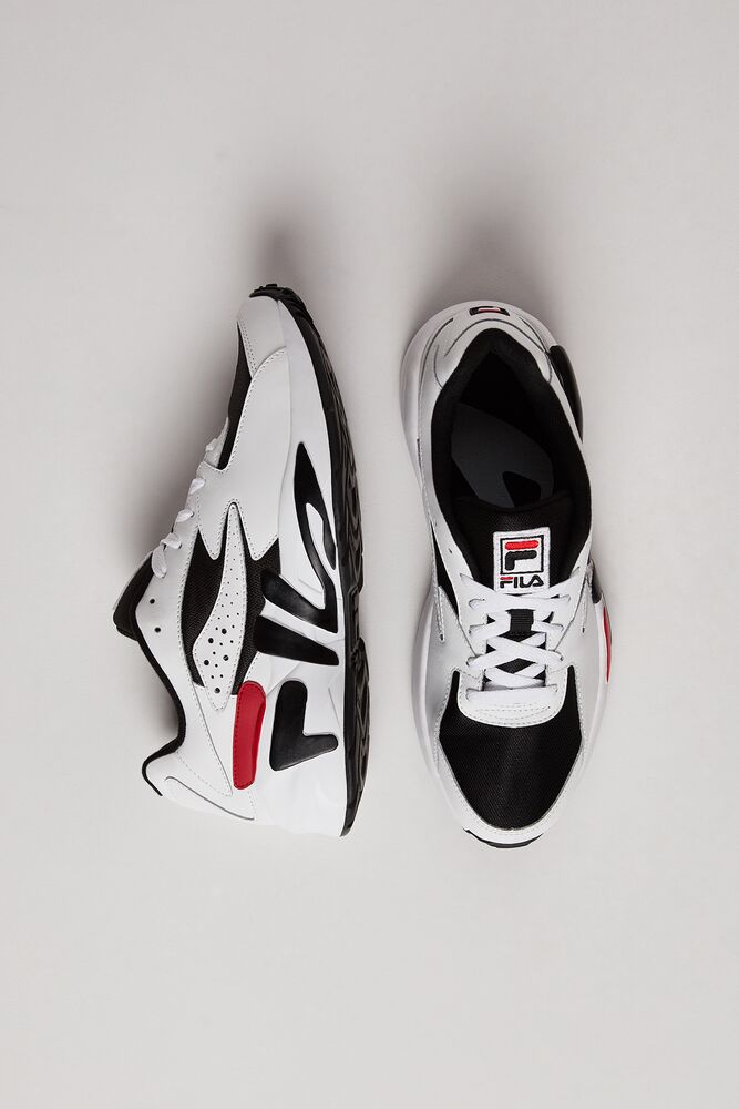 Fila Mindblower Tennis Shoes Blk/Fred/Wht | DVUH74368