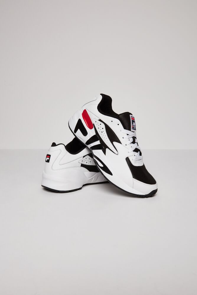 Fila Mindblower Tennis Shoes Blk/Fred/Wht | DVUH74368