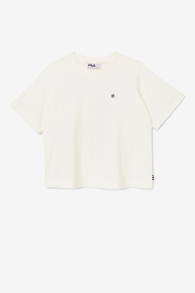 Fila Mirra Cropped Tee Blancas | WXKF86493