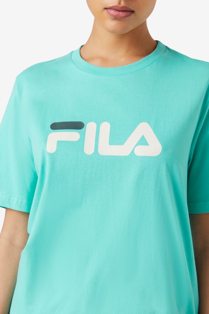 Fila Miss Eagle Tee Azules Turquesa | HVRE03247