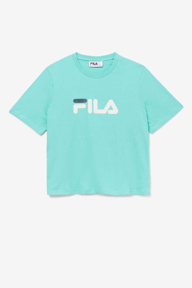 Fila Miss Eagle Tee Azules Turquesa | HVRE03247