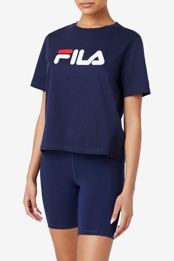 Fila Miss Eagle Tee Rojas Blancas | UVOG34658