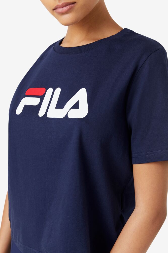 Fila Miss Eagle Tee Rojas Blancas | UVOG34658