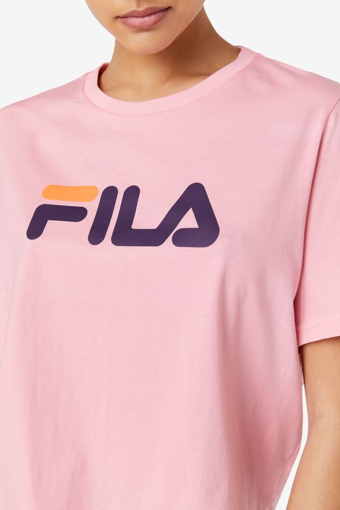 Fila Miss Eagle Tee Rosas Naranjas | LMJU38960