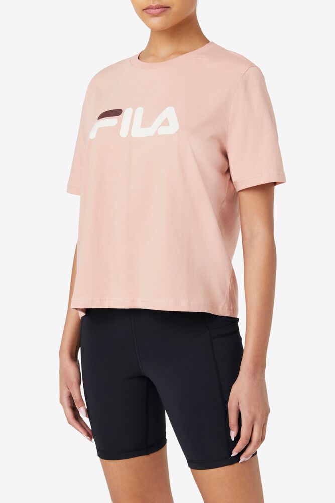 Fila Miss Eagle Tee Rosas Verde Menta | FTWX37508