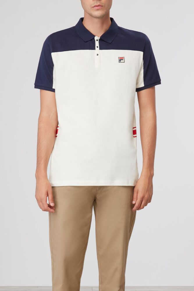 Fila Mivvi Polo Navy/Grd/Cred | TGEC26815