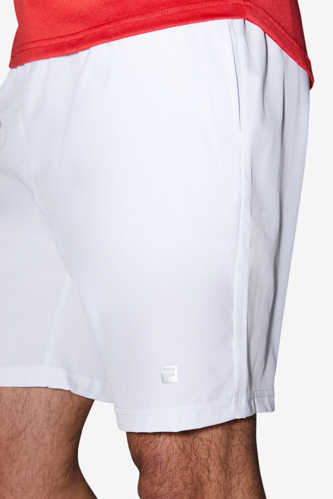 Fila Modern Fit Short Blancas | OQXT67510