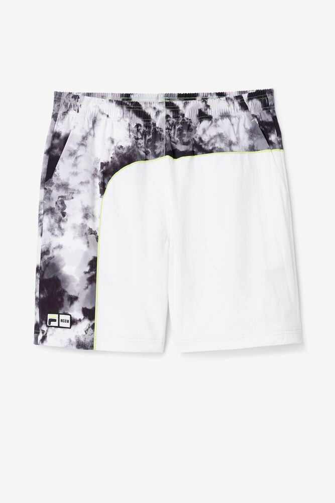 Fila Msgm X Fila Printed Short Negras | BROY85491