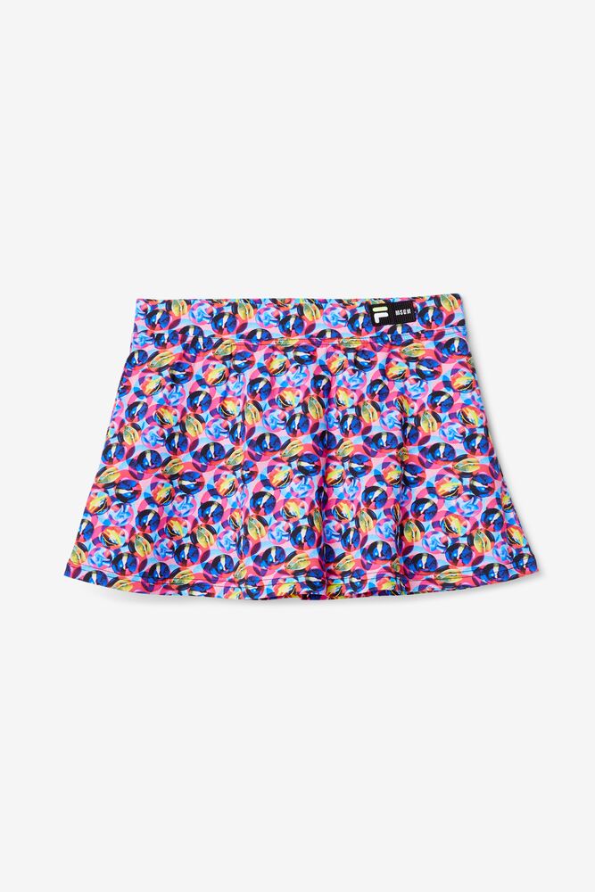 Fila Msgm X Fila Printed Skort Rosas | HFTG19843