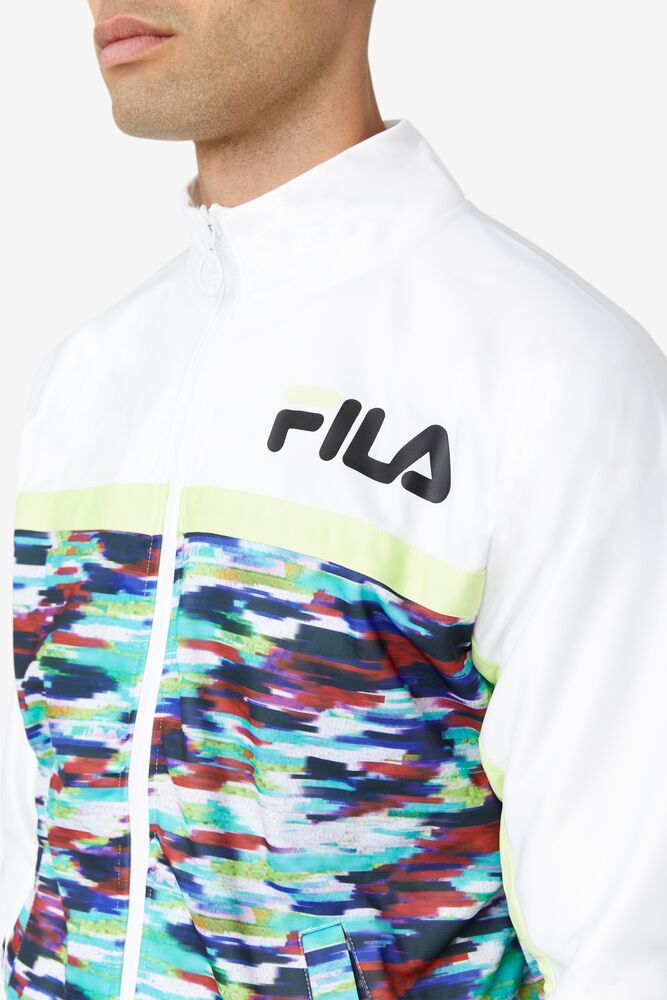 Fila Murphy Track Jacket Blancas | LHUA89274