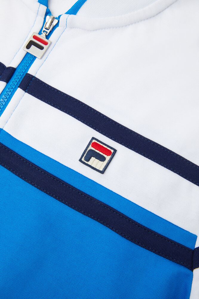 Fila Naso Jacket Azules Blancas Azul Marino | NDUG84105