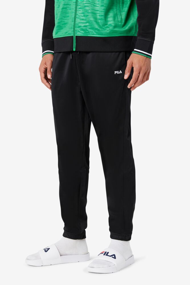 Fila Nigeria Track Pant Negras Blancas | ZQHT30658