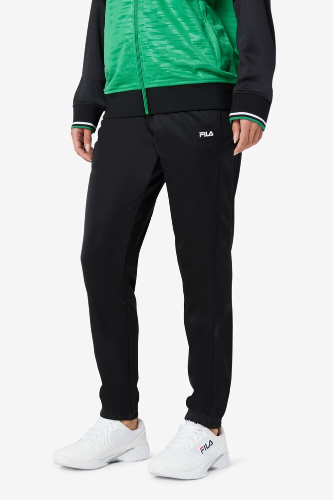 Fila Nigeria Track Pant Negras Blancas | ZQHT30658