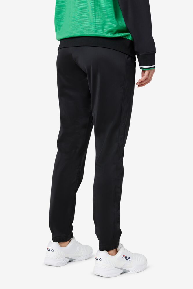 Fila Nigeria Track Pant Negras Blancas | EBXI37049