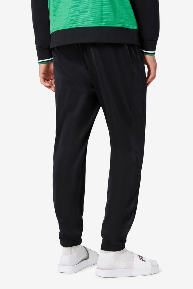 Fila Nigeria Track Pant Negras Blancas | EBXI37049