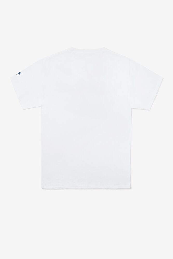 Fila Nyc Fila Flag Tee Blancas | DBMX17590