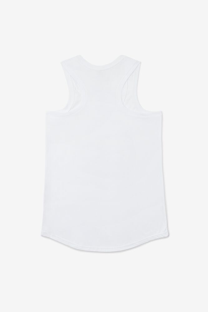 Fila Nyc Globe Tank Blancas | VGRW23548