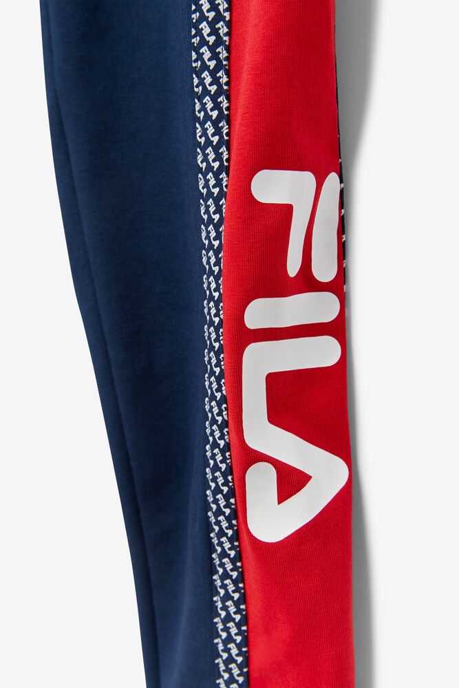 Fila Ona Legging Rojas Blancas | TALF18953