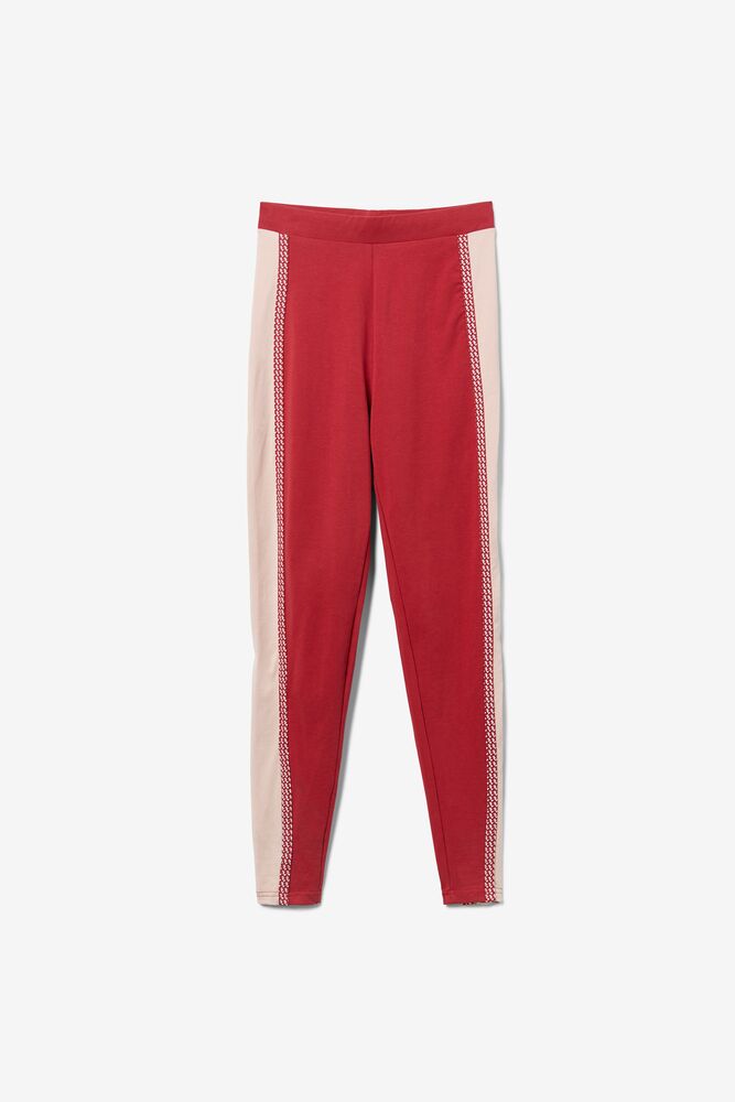 Fila Ona Legging Rojas Rosas | NUJL03657