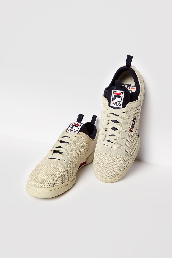 Fila Original Fitness 2.0 Knit Sneakers Fcrm/Fnvy/Fred | XMAJ01635