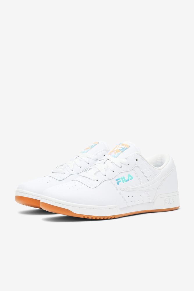 Fila Original Fitness '90s Sneakers Blancas Moradas | SIVY23856