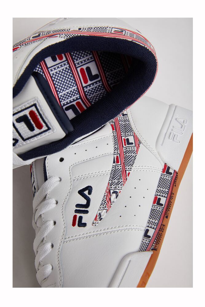 Fila Original Fitness Haze Sneakers Wht/Fnvy/Fred | DVJQ40857