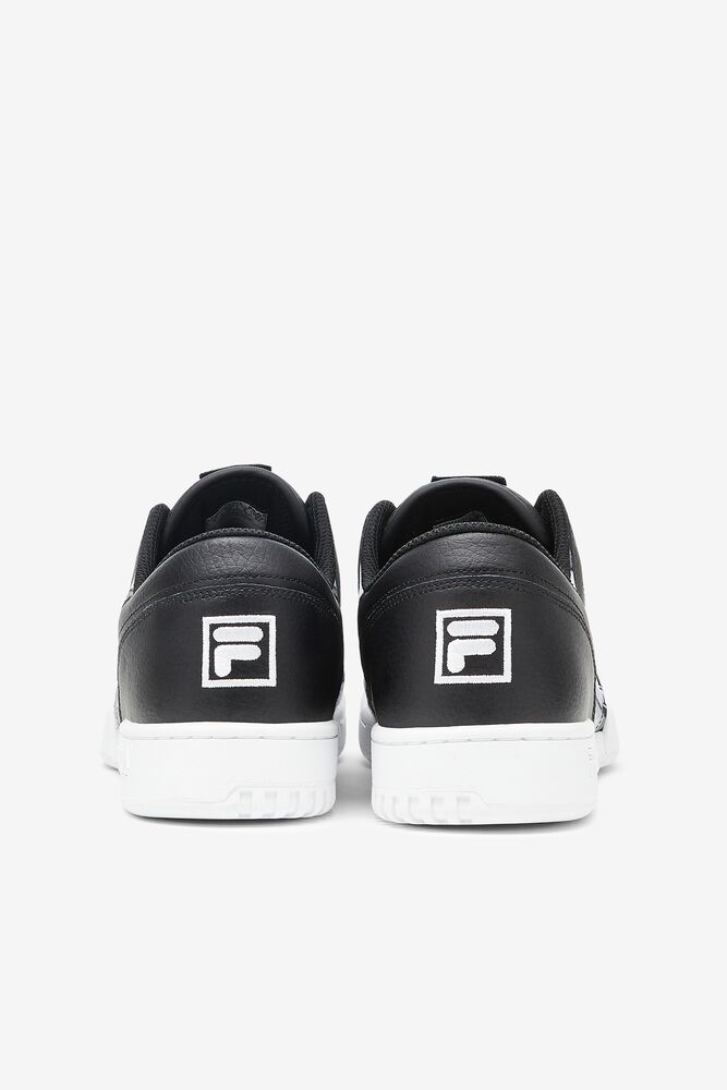 Fila Original Fitness Patchwork Sneakers Negras Blancas | MRWV54398