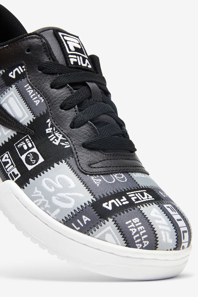 Fila Original Fitness Patchwork Sneakers Negras Blancas | MRWV54398