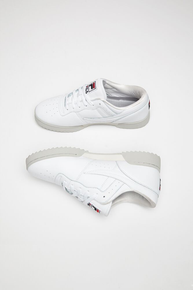 Fila Original Fitness Ripple Sneakers Wht/Sbir/Fnvy | WEXR50736