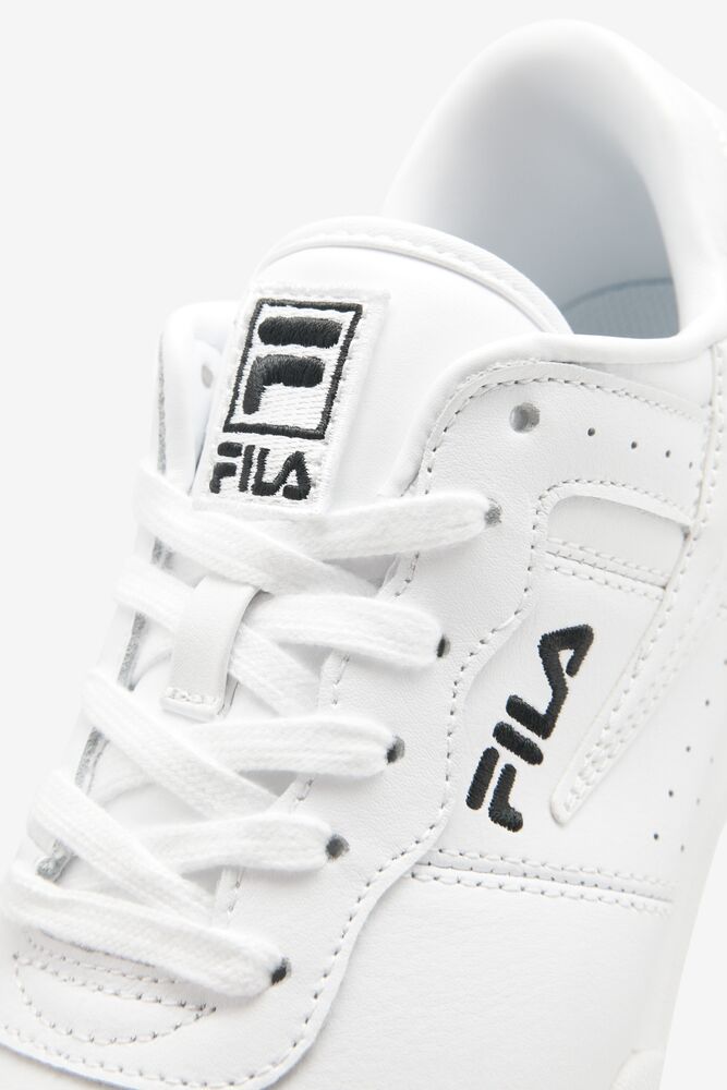 Fila Original Fitness Sneakers Blancas Blancas Negras | KORG09653