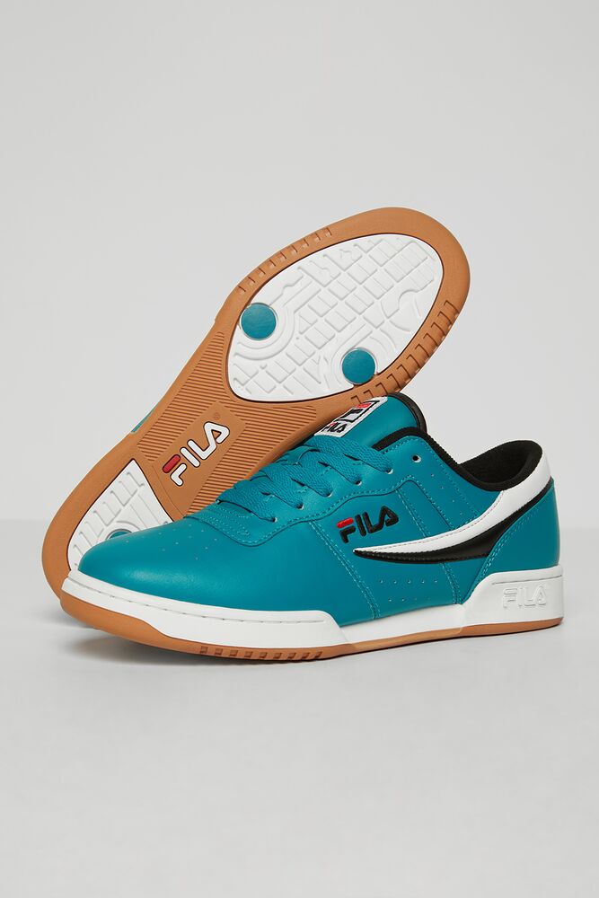 Fila Original Fitness Sneakers Hblu/Blk/Wht | OEDY01954