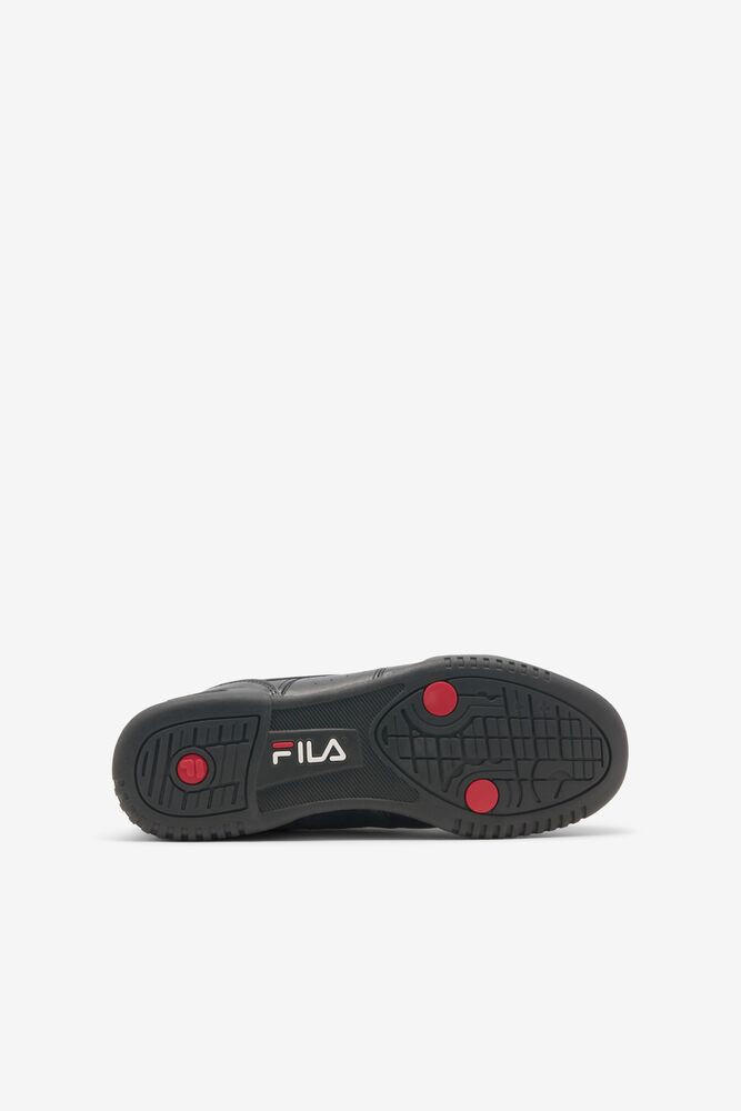 Fila Original Fitness Sneakers Negras Blancas Rojas | ZNMB46798