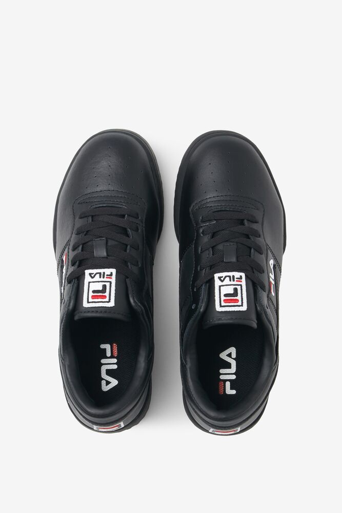 Fila Original Fitness Sneakers Negras Blancas Rojas | ZNMB46798