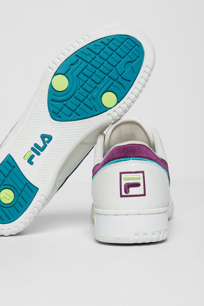 Fila Original Fitness Sneakers Wht/Grpj/Shgr | JIEY52087