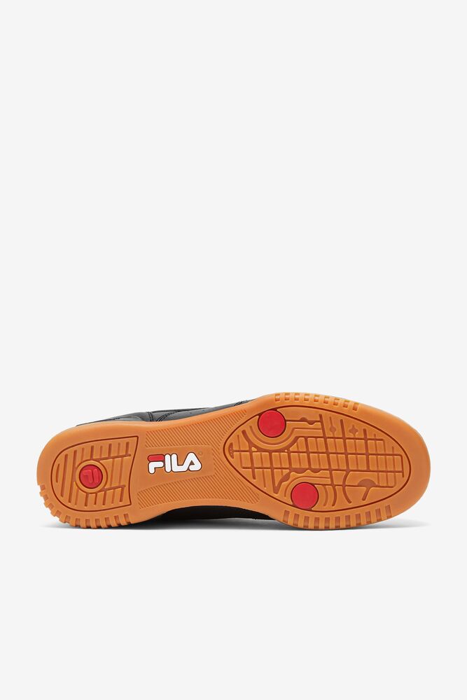 Fila Original Fitness Tennis Shoes Negras Rojas Blancas | JPZF10978